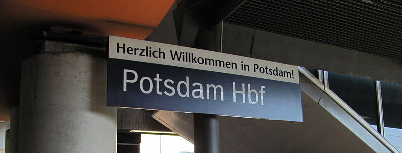 Anreise nach Potsdam